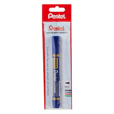 بينتال ماركر دائم رأس مشطوب أحمر 1