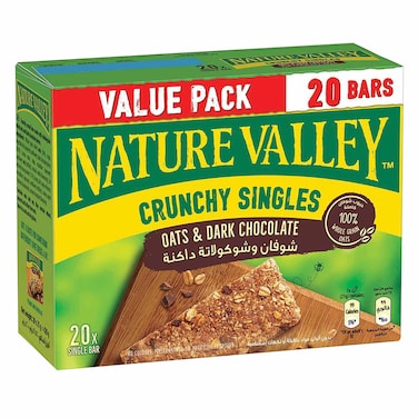 Nature Valley Granola Bar Crunchy Oats And Chocolate 21g x Pack Of 20