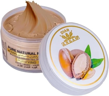 Diar Argan Moroccan Clay Green Tea Natural Whitening Mask 250ml