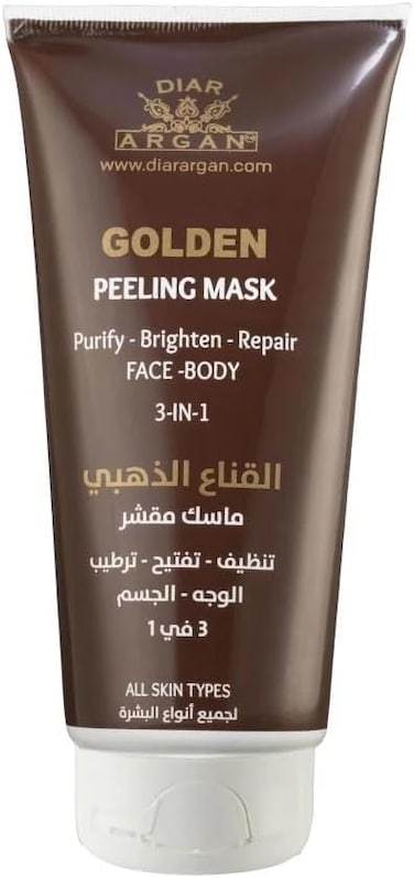 Diar Argan Gold Mask 3 in 1 Exfoliating Mask - 200 ml