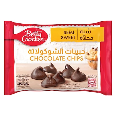 Betty Crocker Semi Sweet Chocolate Chips 200g