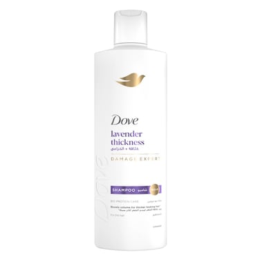 Dove Shampoo, Lavender Thickness, 400ml