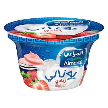 المراعي زبادي يوناني بالفراولة 150 جرام
