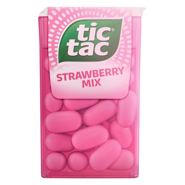 Tic Tac Strawberry Mix Gum 18g
