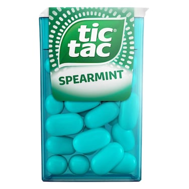 Tic Tac Spearmint Gum 18g