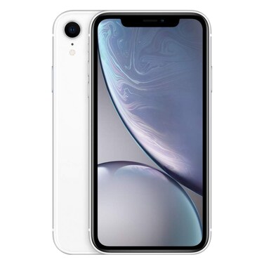 Apple iPhone XR 4G LTE, 64GB, White - International Version (With FaceTime)