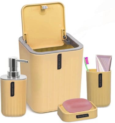 4-Piece Bathroom Accessories Set