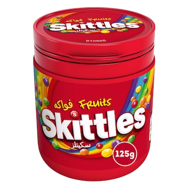 سكيتلز حلويات أصلية بنكهة الفواكه، 125 جرام