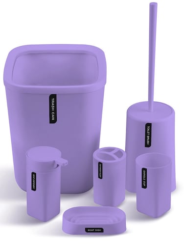 6-Piece Bathroom Accessories Set