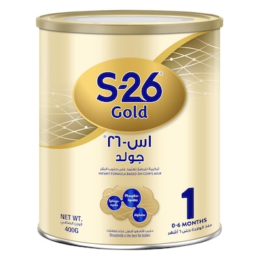 S-26 Pro Gold  Stage1 Frome 06 Months Infant Formula Based On Cows Milk  400g