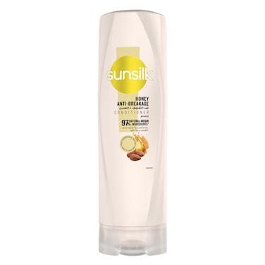 SUNSILK Natural Conditioner, Honey Anti-Breakage, 350ml