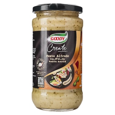 Goody Pesto Alfredo Pasta Sauce &ndash; 411 g &ndash; No Preservatives