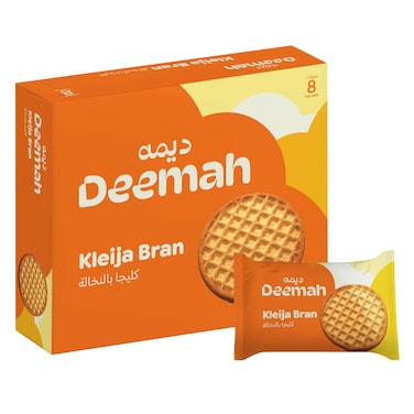Deemah Kleija Biscuit With Bran 62g &times;8 Pieces