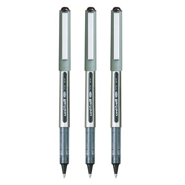 Uni-Ball Eye -Fine- Rollerball Pens x3