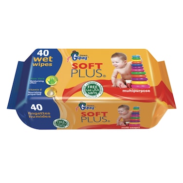 Sanita Gipsy Multipurpose Wet Wipes - 40 Wipes