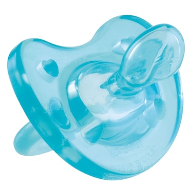 Chicco Physio Soft Silicone Soother - 6 to 16 Months (Blue)