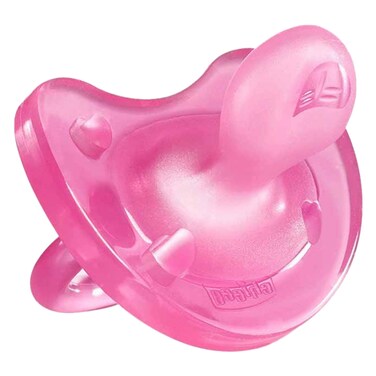 Chicco Physio Soft Soother Silicone 12m+ Pink ,1 Piece