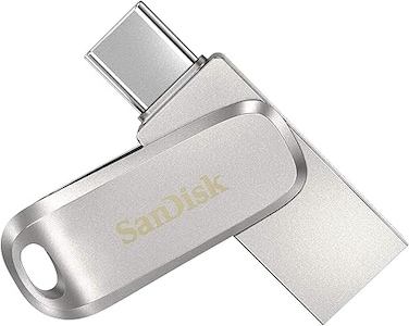 SanDisk 256GB Ultra Dual Drive Luxe USB Type-C - SDDDC4-256G-G