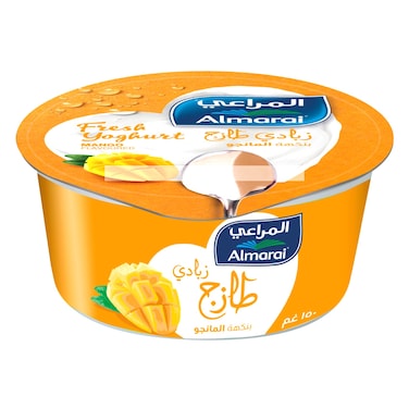 المراعي زبادي طازج مانجو 150 جرام