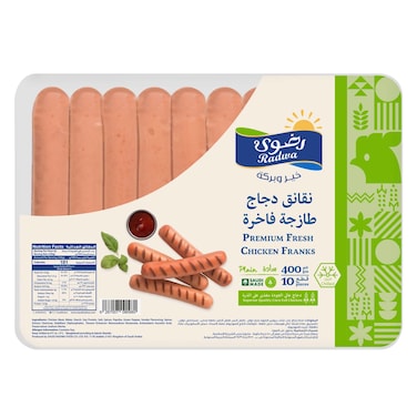Radwa Chicken Fresh Chicken Spicy Franks 400g