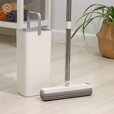 Flat Sponge Mop with Bucket