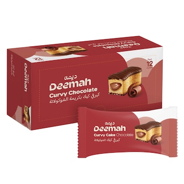 كيرفي كيك بكريمة الشوكولاتة 35 جرام × 12