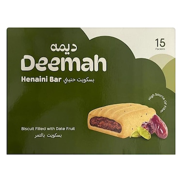 ديمه بسكويت حنيني (بسكويت بحشوة التمر) 21 جرام ×15