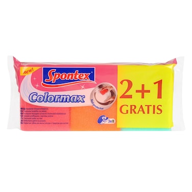 سبونتكس اسفنجة كولورماكس x2 + 1 مجانًا