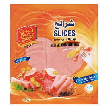 Bibi Beef Mortadella Olives 200g