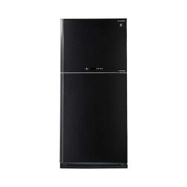 شارب ثلاجة انفرتر نو فروست 538 لتر زجاج أسود SJ-GV69G-BK