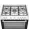 بيكو فرن غاز 90×60 سم، 5 شعلات، ستانلس ستيل – BGG 11125 GX
