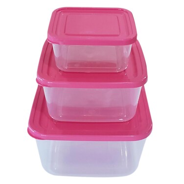 MyChoice - Keep Fresh Square Container 3 Pieces