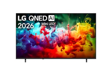 إل جي شاشة كيو نيد AI QNED70 ميني ليد 75 بوصة 4K ذكية بنظام ويب أو اس 26 (75QNED70B6T)