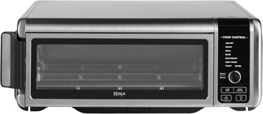 Ninja Foodi 8-In-1 Flip Oven, Portable Mini Oven For Countertop And Work Surfaces, Multifunctional With 8 Cooking Functions, Air Fry, Roast, Grill, And Bake Silver/Black SP101ME