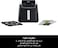 Ninja Air Fryer MAX PRO, 6.2L, Large Square Single Drawer, Roast, Bake, Air Fry, Family Size, Digital, Non-Stick, Dishwasher Safe Basket &amp; Crisper Plate, Black, AF180ME