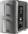 Ninja Double Stack XL Air Fryer, Vertical Dual Drawer Air Fryer With 4 Cooking Levels, 2 Drawers And 2 Racks, 9.5L Capacity, 6 Cooking Functions, 8 Portions, Grey, SL400ME