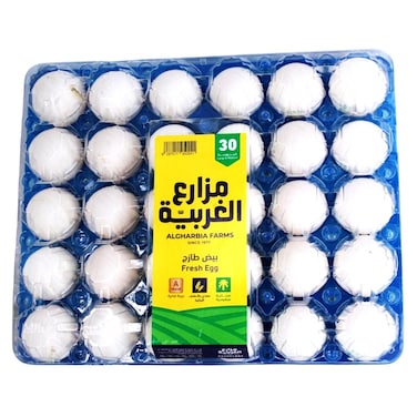 Algharbia White Eggs Large &times; 30