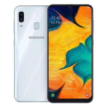 Samsung Galaxy A30 Dual Sim 64 GB White