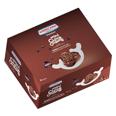 Americana Hershey's Chocolate Chips Mini Choco Cookies 40g x6