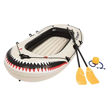 BESTWAY Battle Bomber Raft, Multi-Colour, 1.96 X 1.14 M, 53041