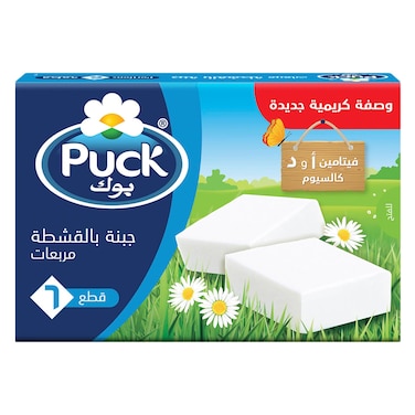 Puck square 'cream cheese 6 pieces