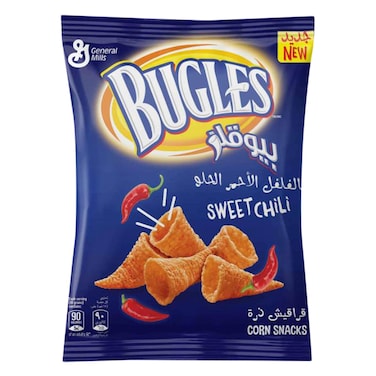 بيوقلز ذرة مقرمشة حار حلو 125 جرام