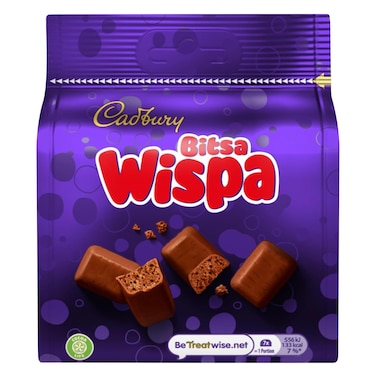 Cadbury Bitsa Wispa Chocolate Pouch 85g