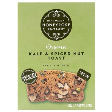 عسل الورد والخبز المحمص العضوي 110 جم