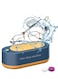 Mini Ultrasonic USB-Cleaning Machine Jewelry Cleaner Portable Professional Cleaning Machine for Eyeglasses Dentures Watches Razors Earrings Necklaces Rings Tools Small Items 300ml Capacity