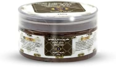 كريم تقشير الوجه والجسم برائحة عرق السوس من كنوز، 250 جرام