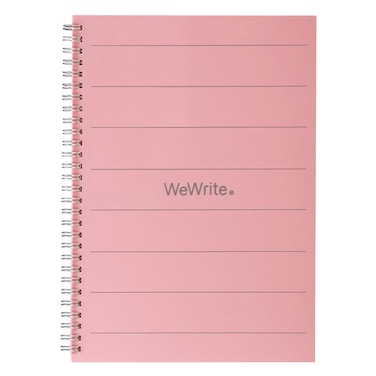 FolderMate Spiral Notebook 70 Sheets A5 with Ruler