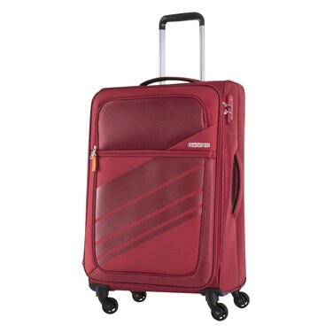 امريكان توريستر شنط سفر بعجلات أحمر 68 سم