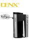 دينكس - خلاط يدوي كهربائي DX3210 - قوة 200 واط، 5 سرعات، مصنوع من الفولاذ المقاوم للصدأ مع 4 ملحقات