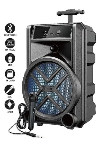 Primo Plus لاسلكي بلوتوث سماعة, Stereo صوت, FM Radio, TF ذاكرة, USB إدخال, Mic إدخال قابل لإعادة الشحن